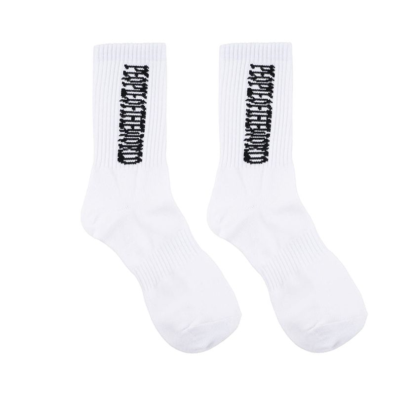 5 Types of Logo Edge Ribbed Socks