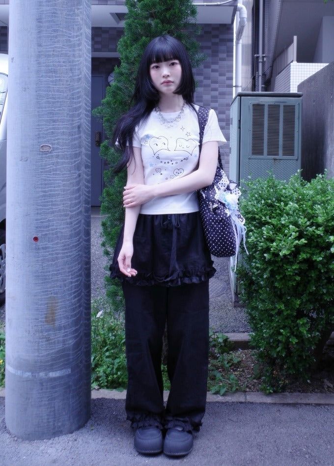 myorang（ミョラン）の「イブスカートフリルパンツ(2color)（Pants）」