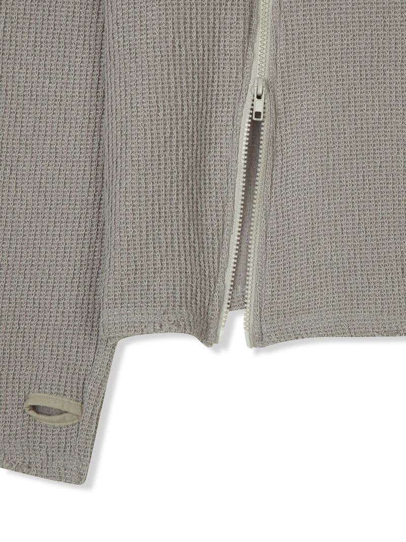 Object Knitted Zip Up