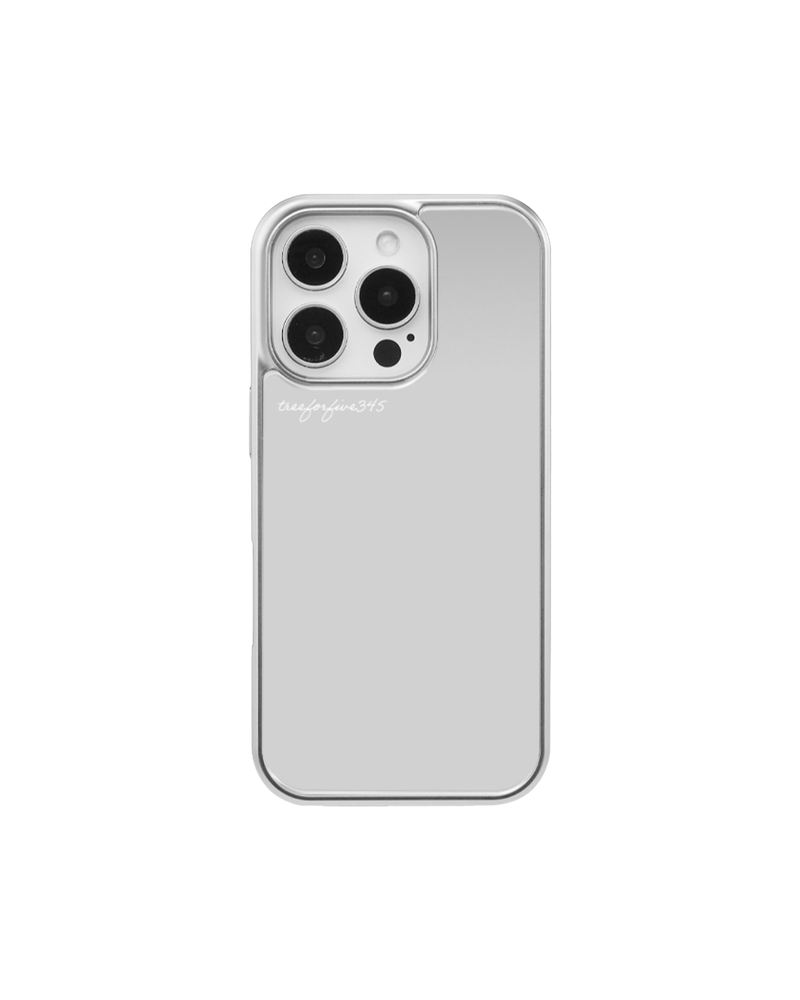 TREEFORFIVE345（ツリーフォーファイブ345）の「ミラーシルバーバンパーケース / TREEFORFIVE345（スマホグッズ/小物）」