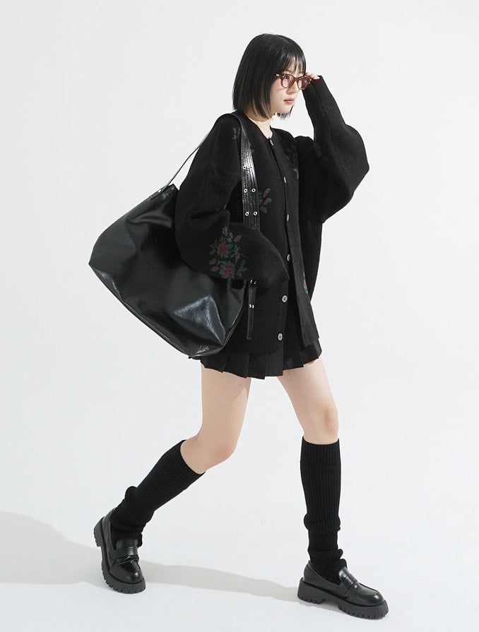 Camu wide strap shouder bag
