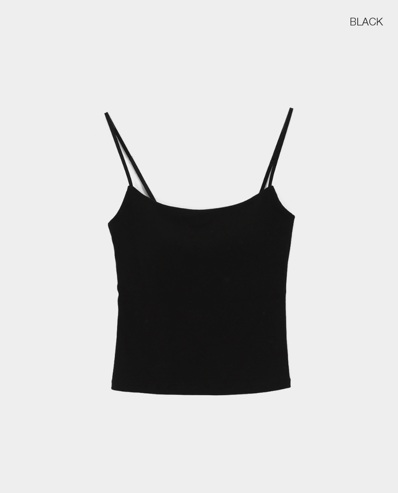 [B-BASIC] Soft Bra Top Sleeveless (Embedded)