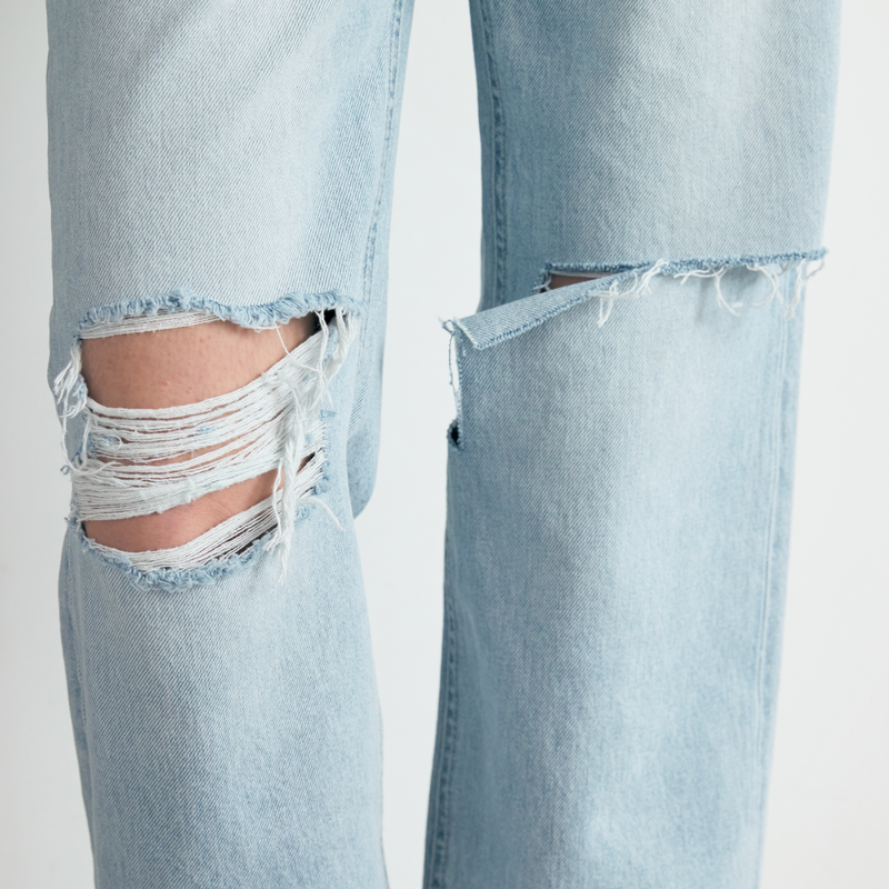 Faten destroyed wide fit - WL002