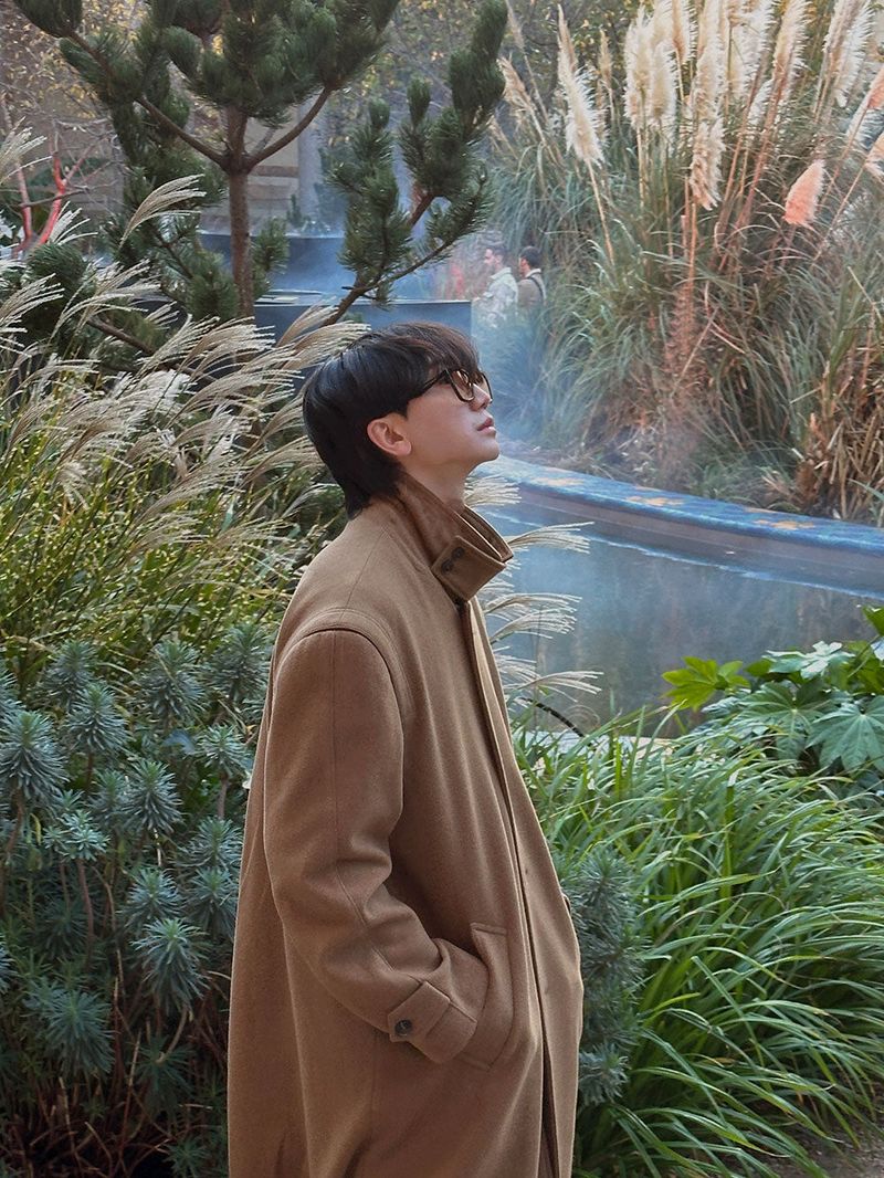 3 TAP Melton Essential Wool Coat (2color)