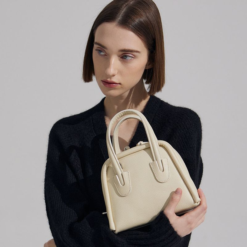 DAWN FACTORY（ダンファクトリー）の「BORDER BAG SMALL IVORY（Bags）」