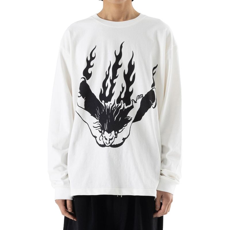 MASSNOUN（マスノウン）の「DIVE LONG SLEEVE MSHLS001-WT（Tops）」