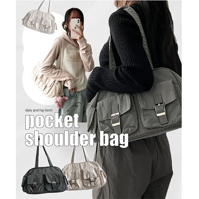 hijjoo（ハイチュー）の「An B-Pocket Shoulder Bag（Bags）」