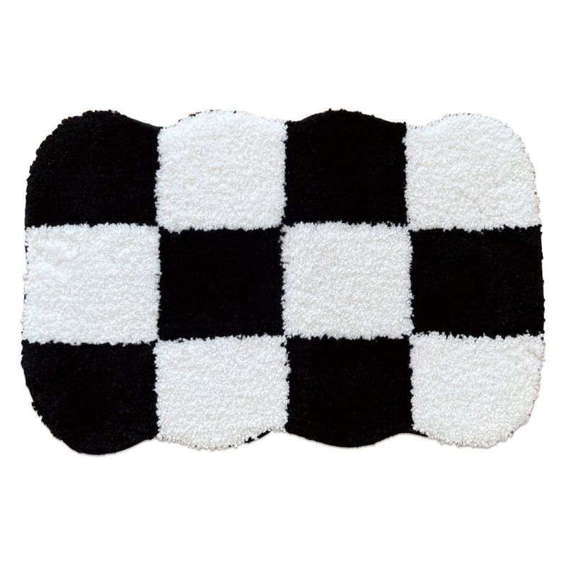 Cozy.Full（コージーフル）の「カービーチェッカーボードミニラグ- Black（スマホグッズ/小物）」