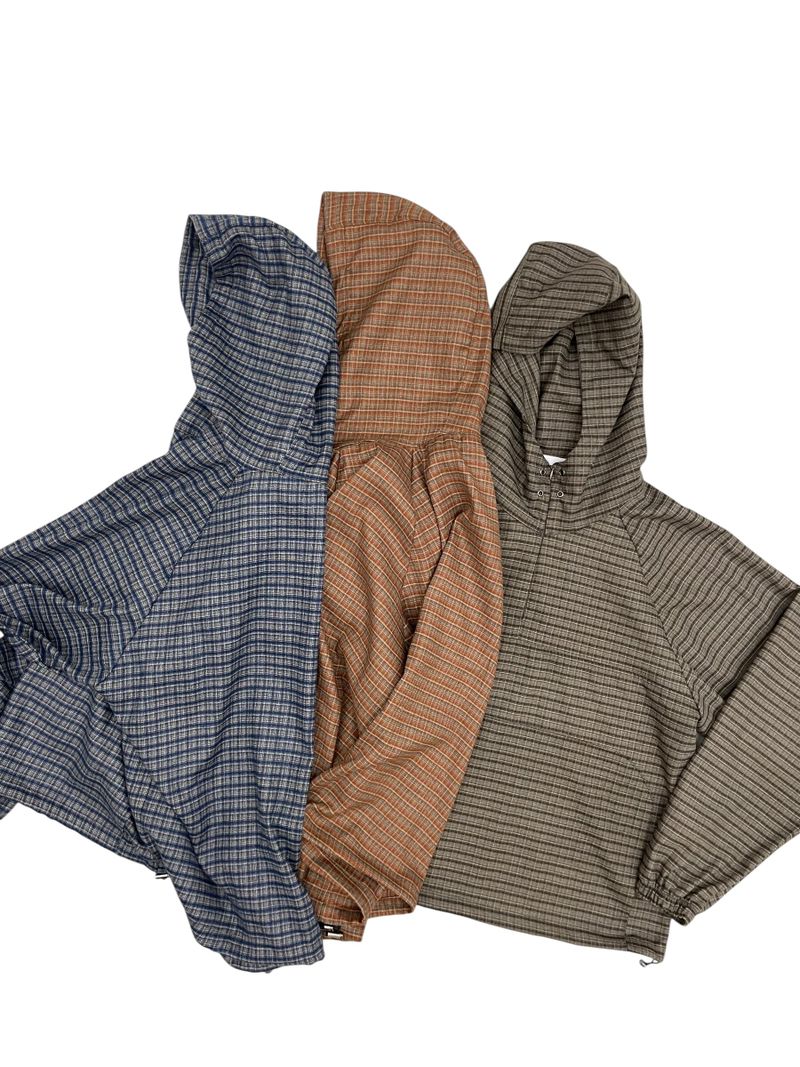 Moko Checkered Hoodie T-Shirt