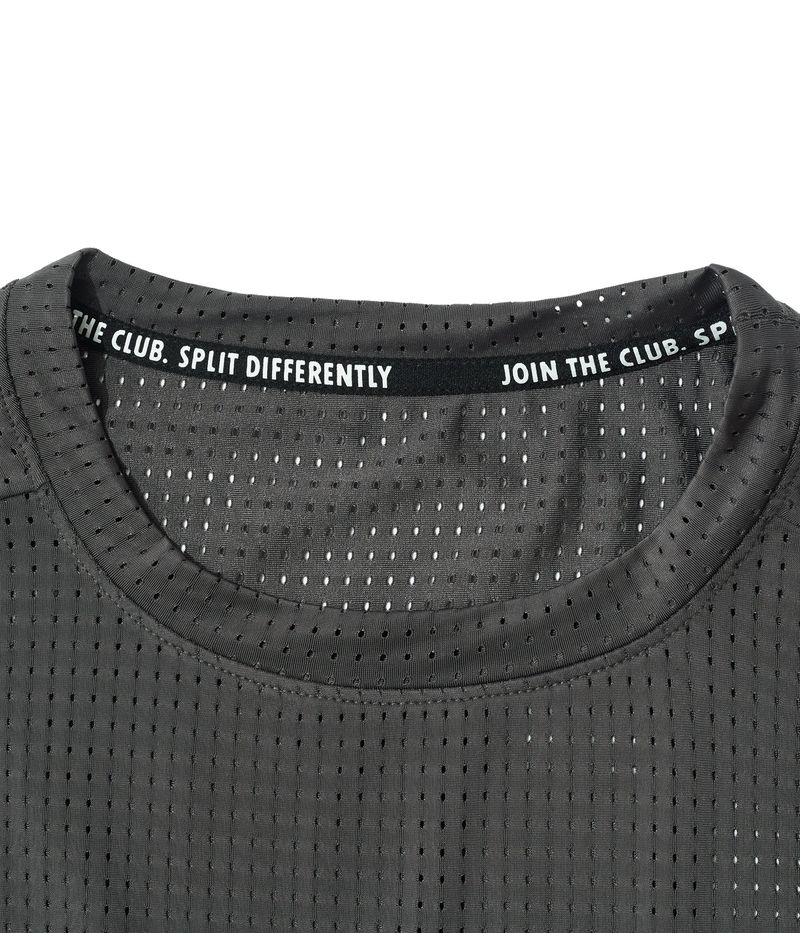Air Vent Solid Singlet (Charcoal)