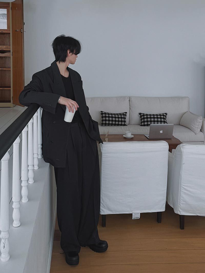 ASCLO Bell Leon Half Banding Slacks (2color)