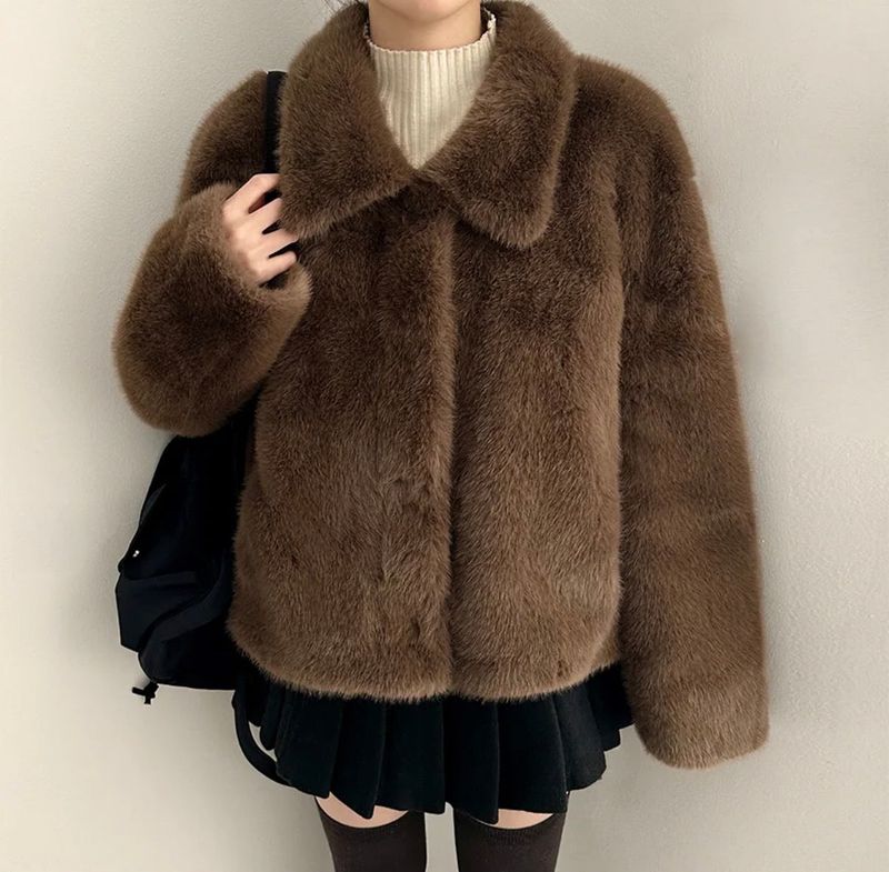 Somi Soft Touch Eco Per Collar Jacket