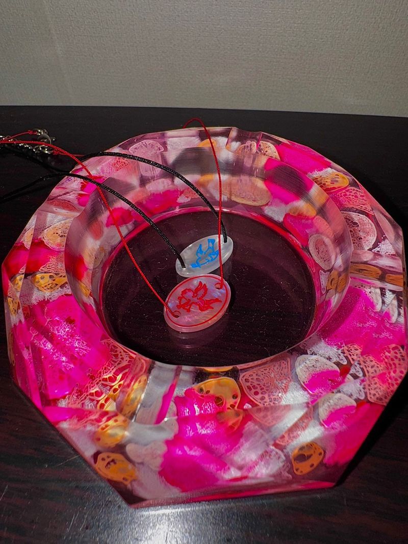 Kawai button necklace (2color)