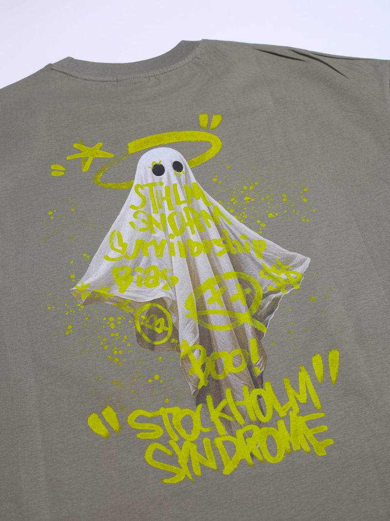 スペクターTシャツ - カーキ