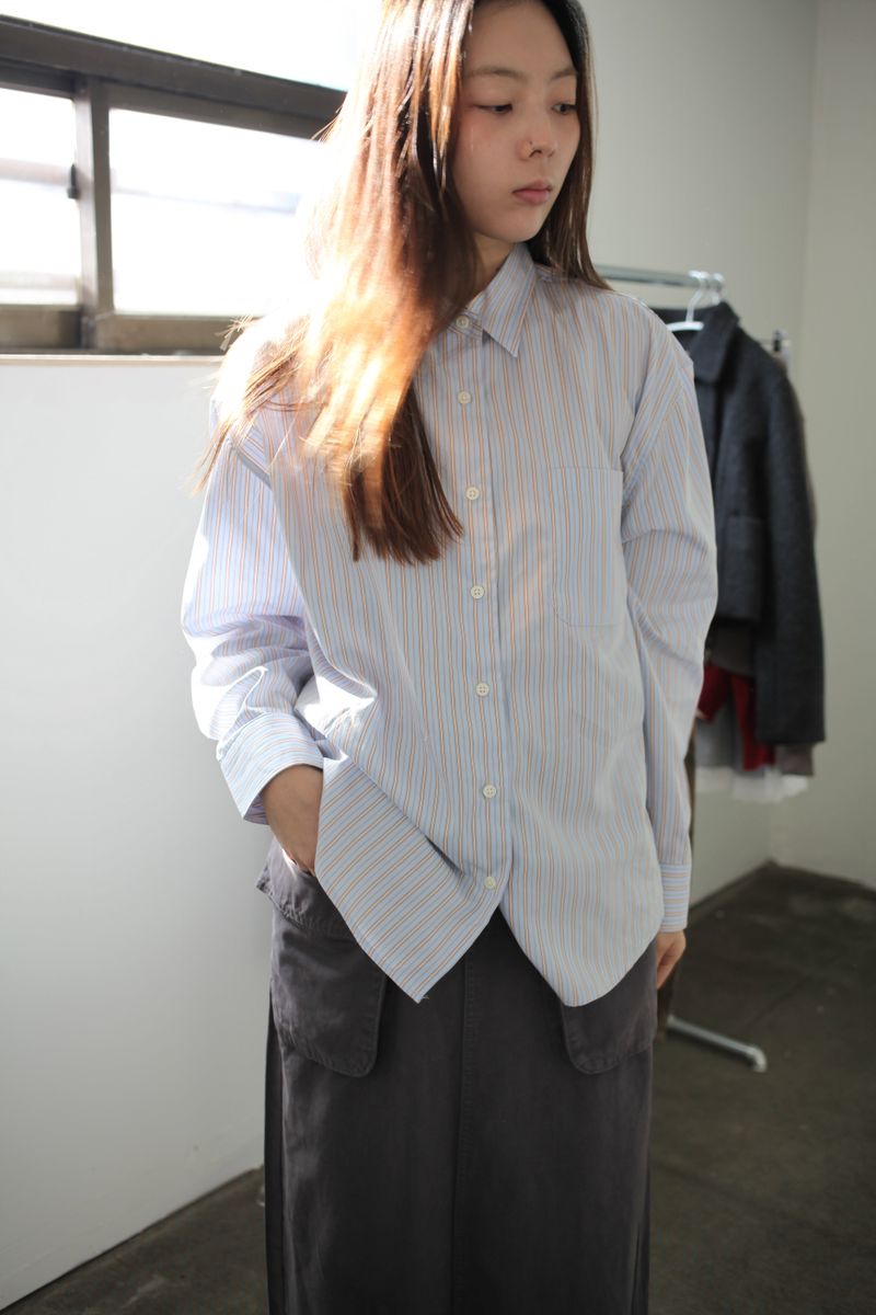 callhag（コールハグ）の「tempo stripe shirt (3c)（Tops）」