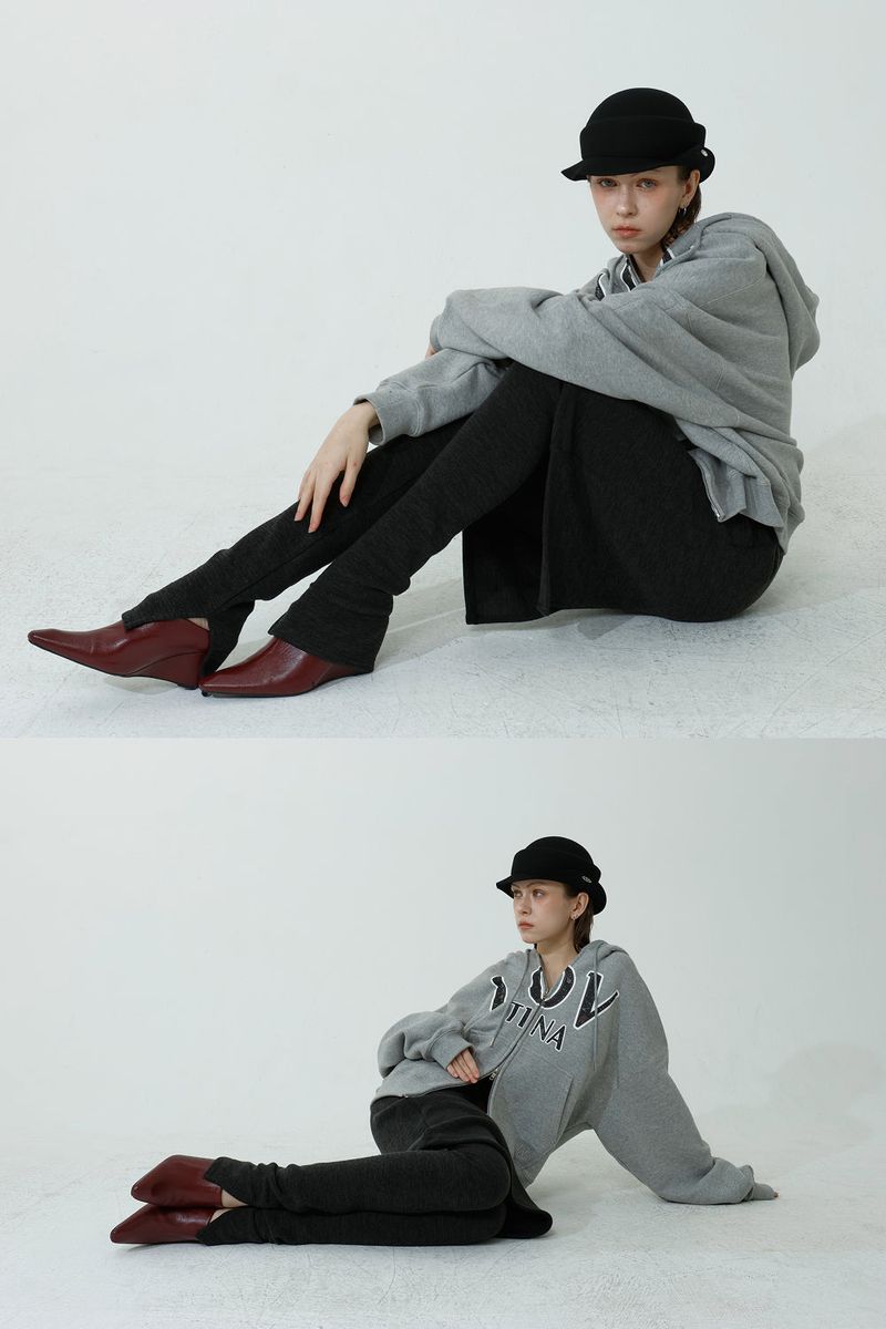 LEGGINGS SKANT PANTS_CHARCOAL