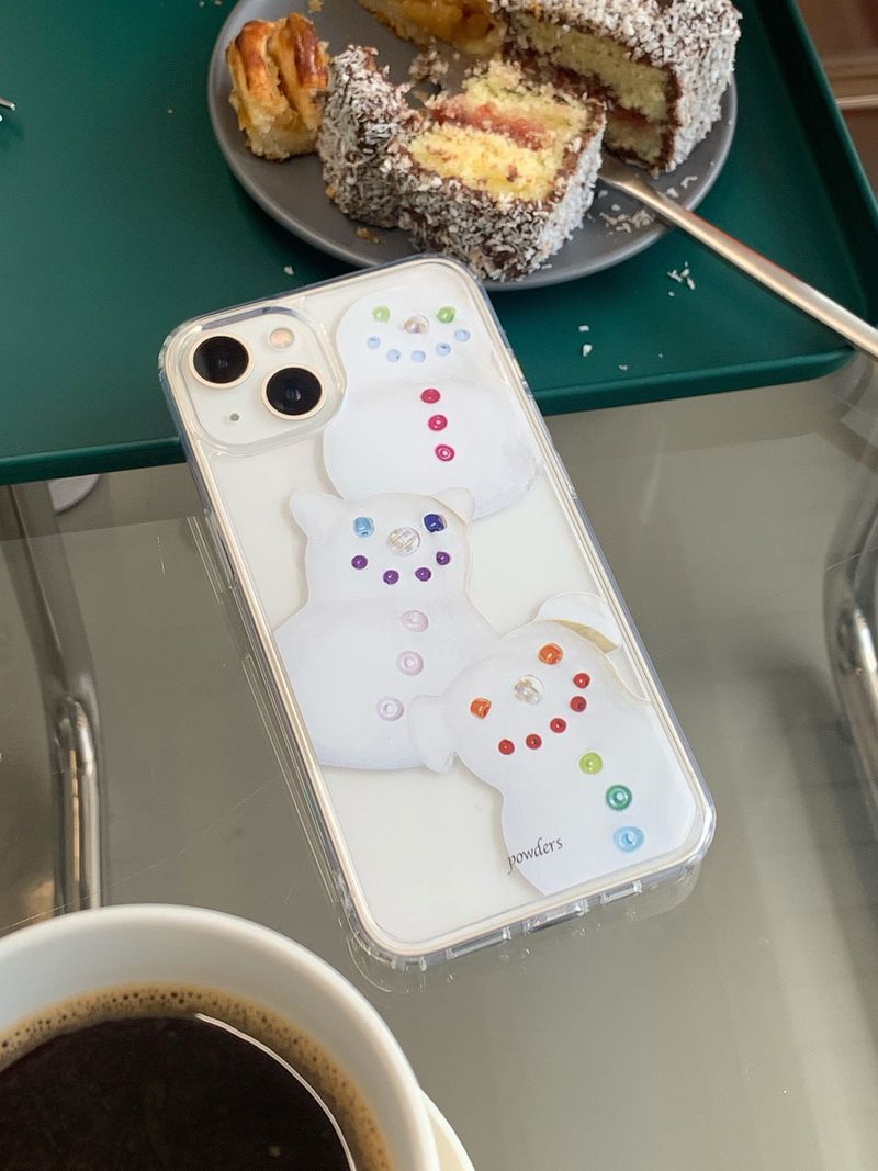 Snowman? Powdermans! phonecase