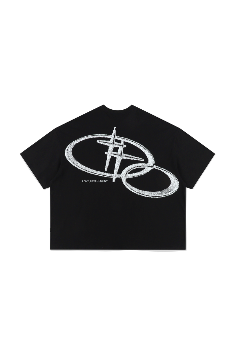 WIDE FIT SHINING LOGO TEE SHIRT