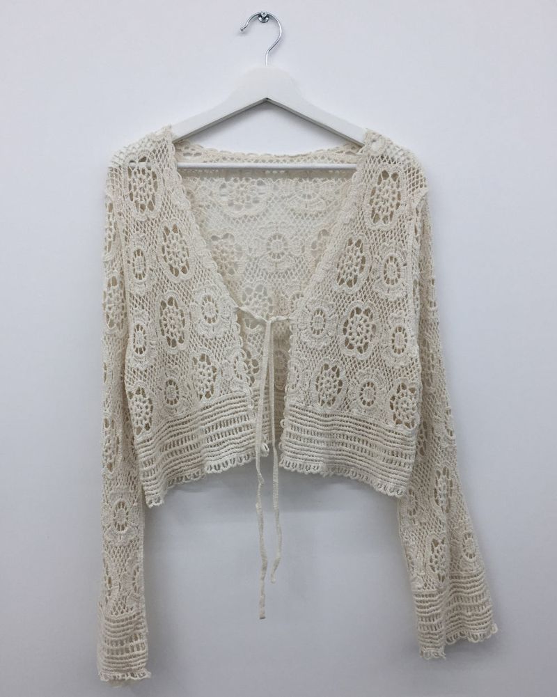Schiele Crochet Bolero (2color)