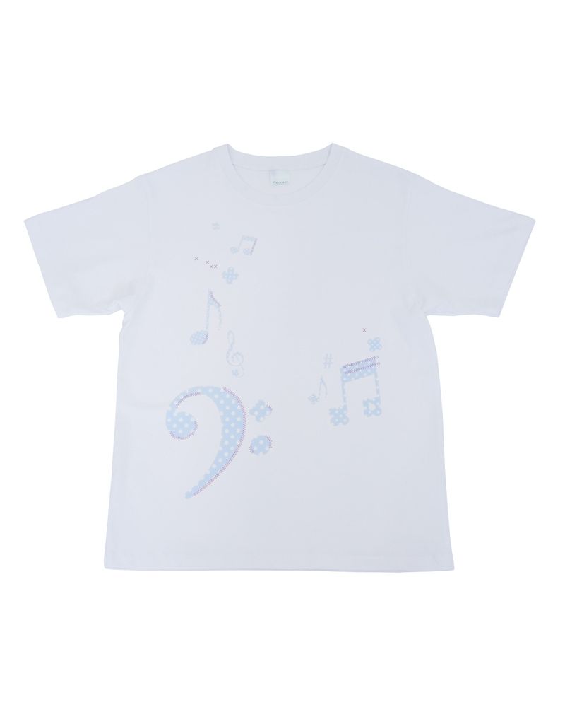 Do re mi T-shirt / white 