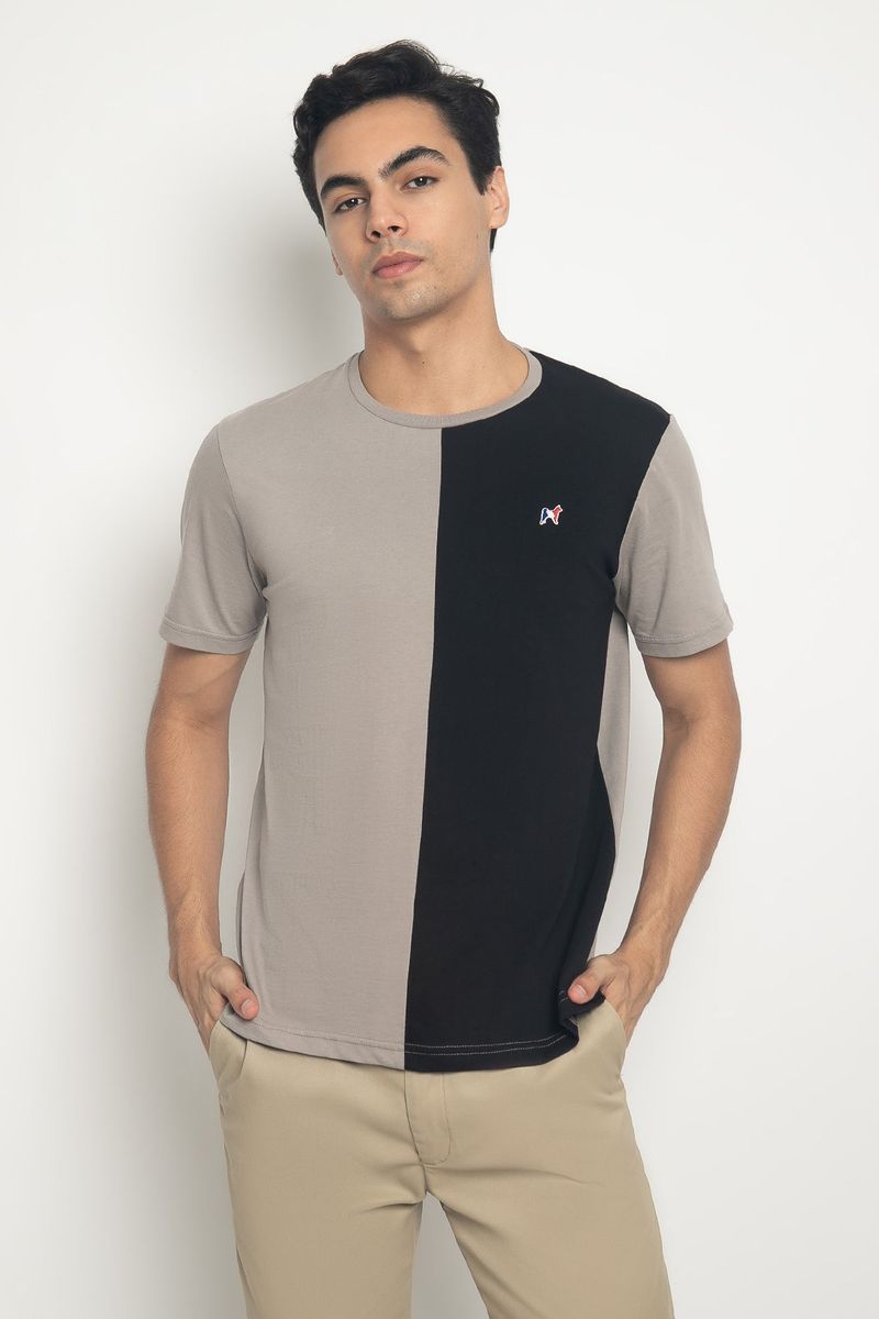 クレメントメンTシャツ グレーブラック