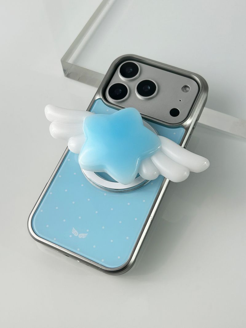 Star Wing Grip Tok Holder Smart Tok(Blue)
