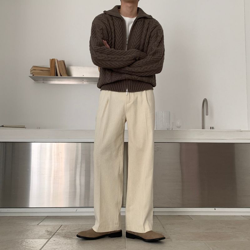 LMN Golden Back Bendable Cotton Pants (6 colors)