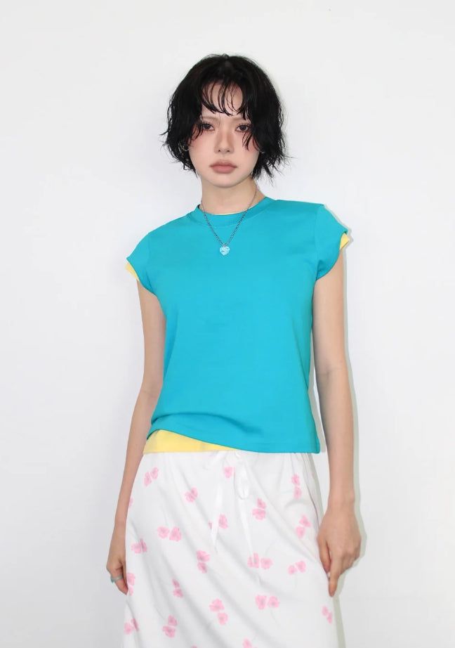 AAKE(アケ)の「TINTED SLIM TEE(Tops)」