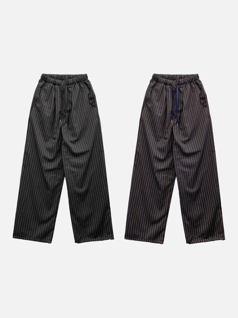 Paul Stripe Banding Slacks (2c)