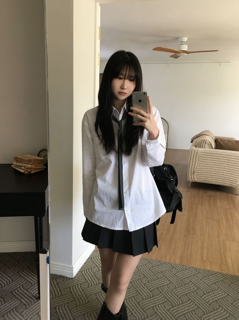 Basic Cotton Shirt (one color)