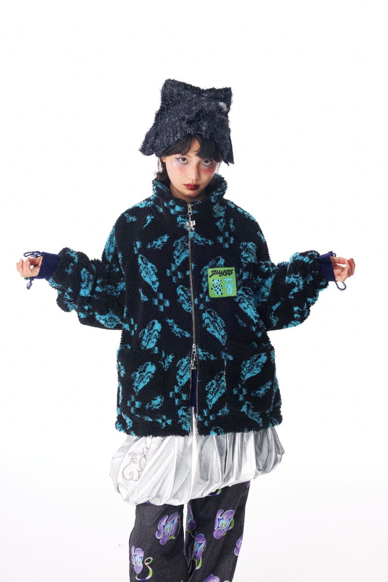 Lamb wool coat
