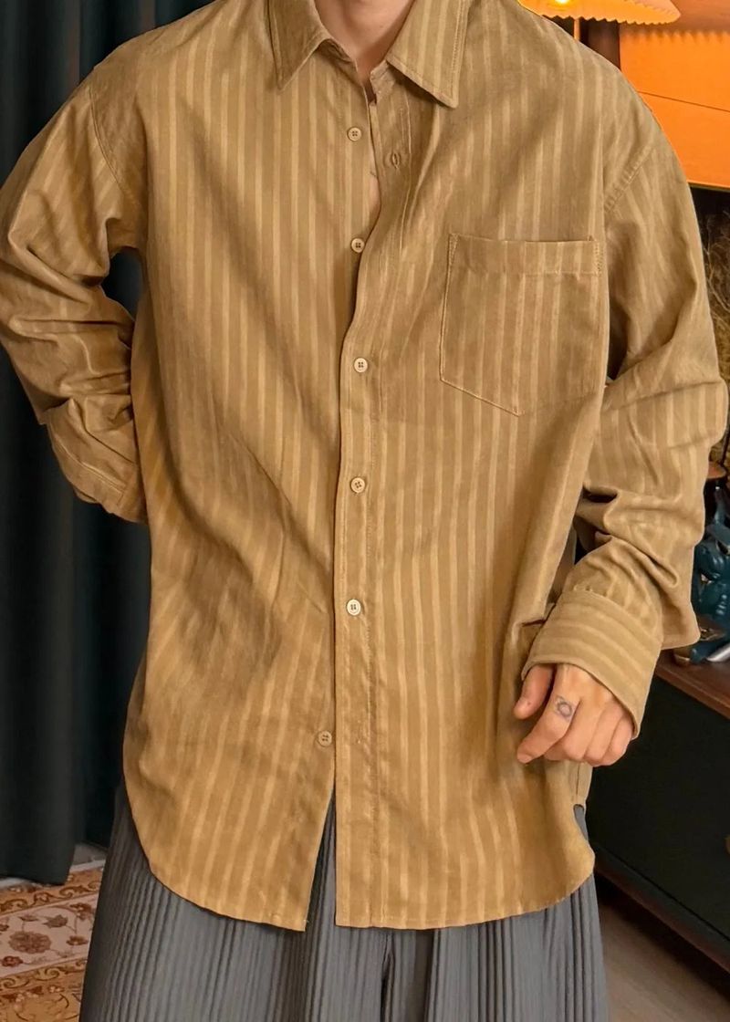 Suede Rangle Shirt 3COLOR