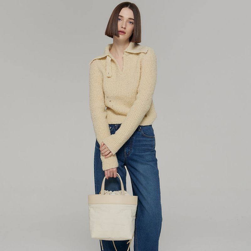 MUFFIN BAG IVORY