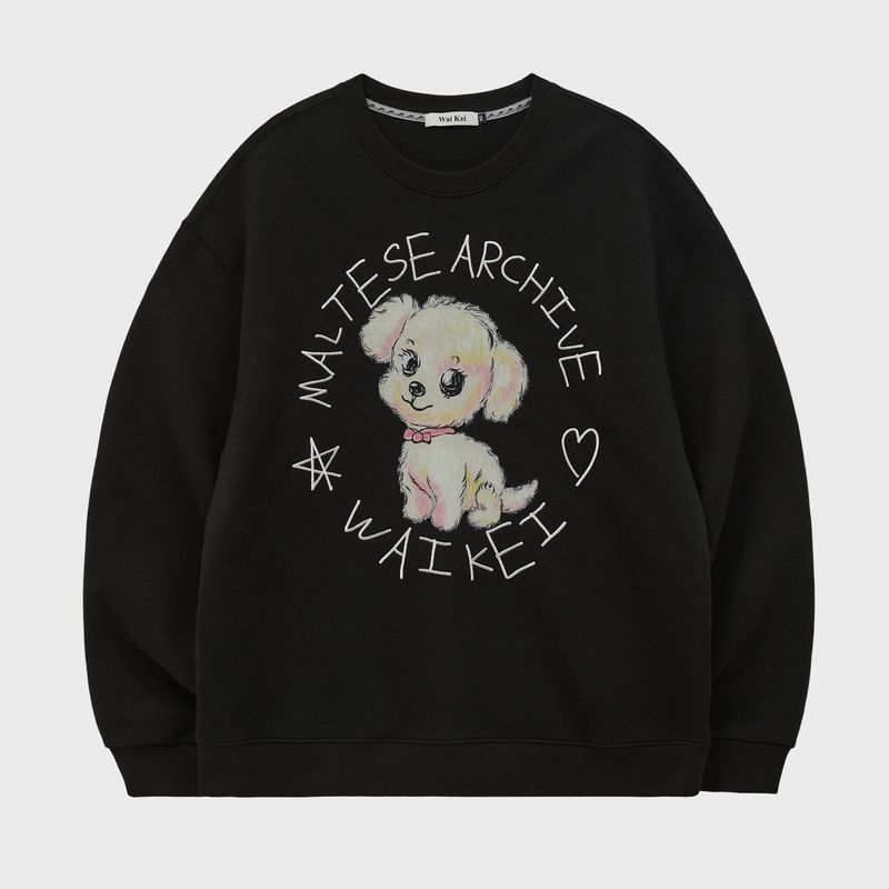 Drawing Maltese Sweatshirt