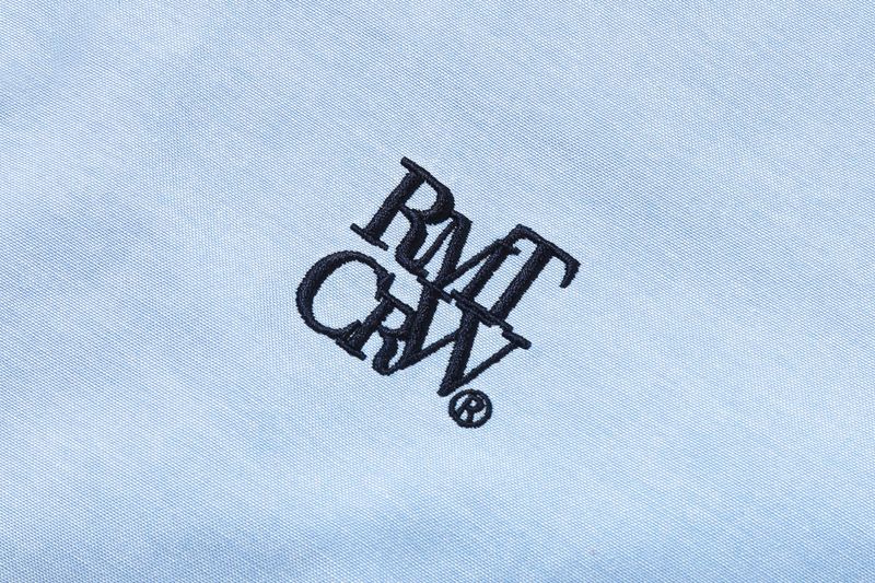 RECENT LOGO OXFORD SHIRT_SKY BLUE