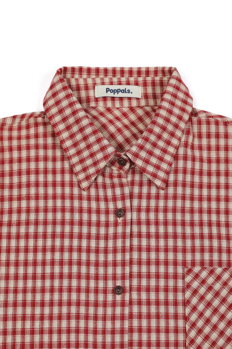 Vienna Checkered Shirt [Red]