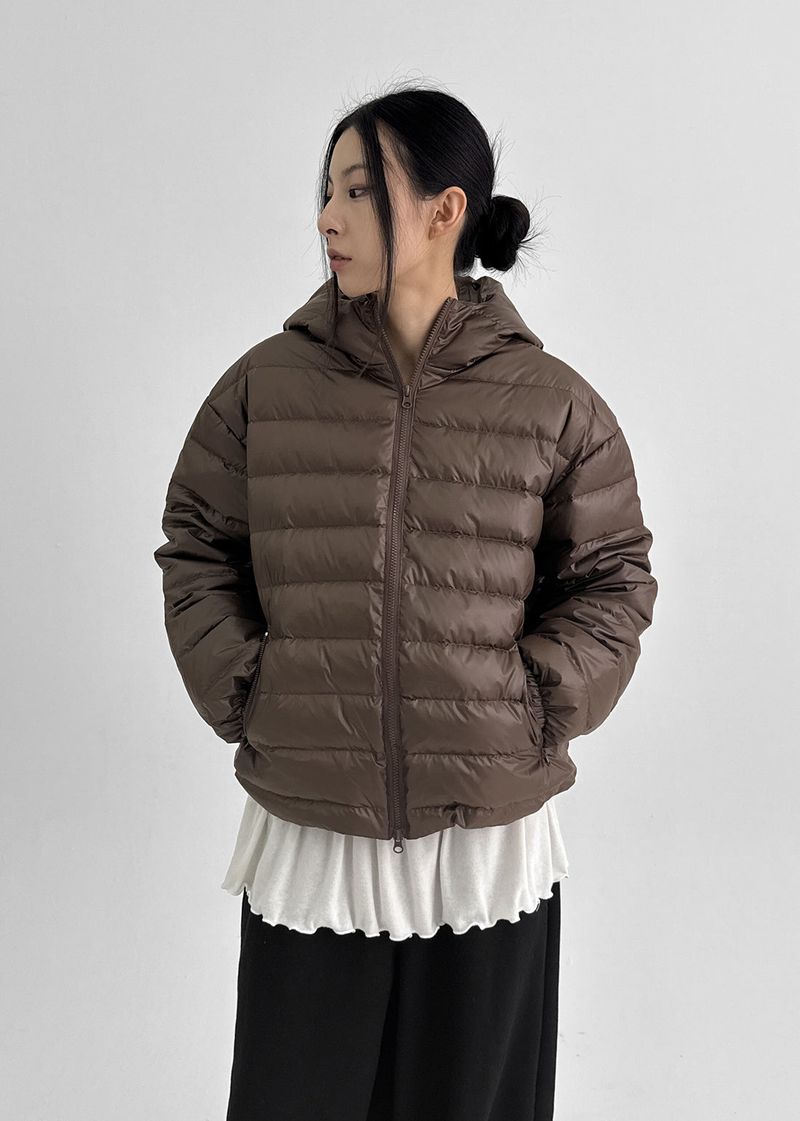 BLACKUP（ブラックアップ）の「[MADE] Kumoel Duck Down Hooded Lightweight Padding   （Jackets/Outerwear）」