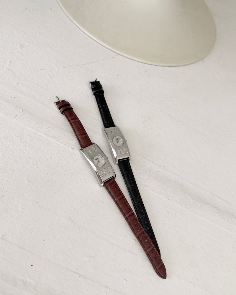 Star Me Leather Watch