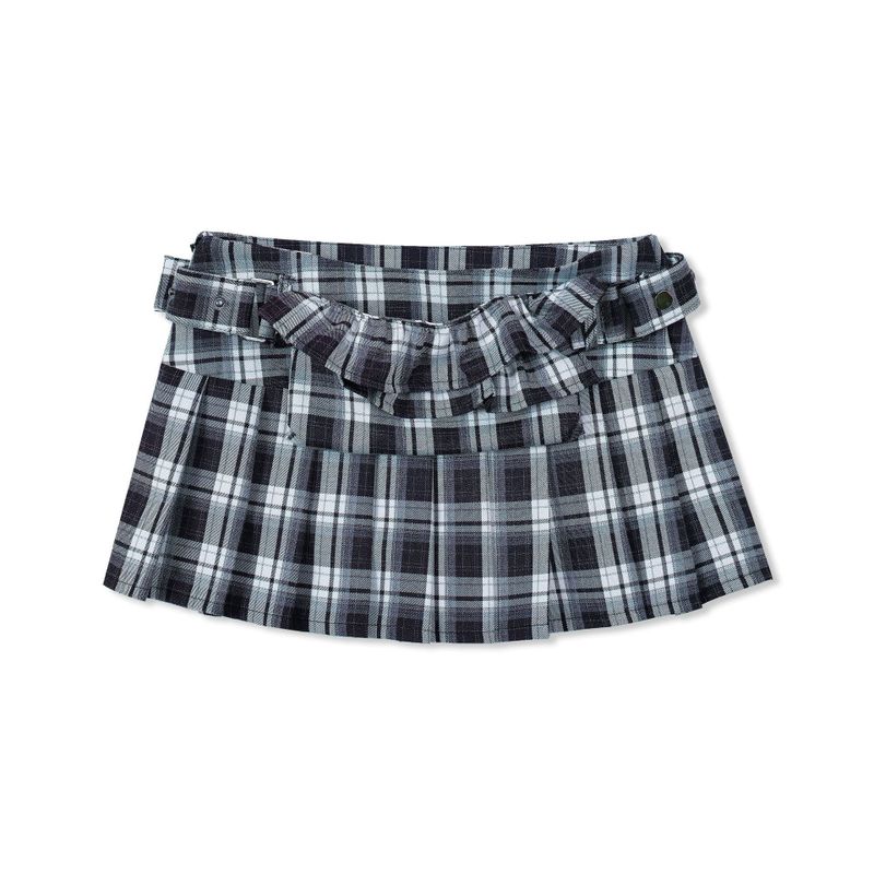 Rosebury Frill Check Skirt 233311684