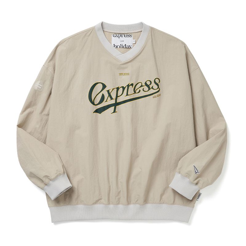 Authentic Nylon Pullover_Beige
