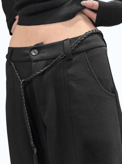 [ Belt Set ] Oriental Belt Wool Slacks
