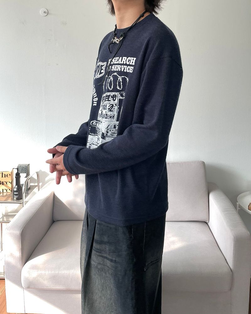 Archive Printed Knit T-Shirt