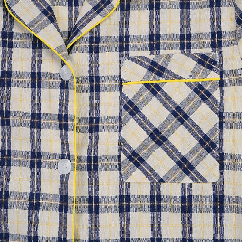 チェックパジャマ(M) / CHECK PAJAMA_NAVY(M)