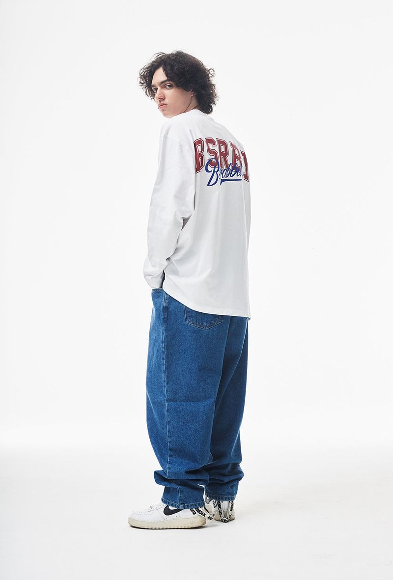 MBSRCOPT100 MID90 BAGGY DENIM PANTS DEEPBLUE