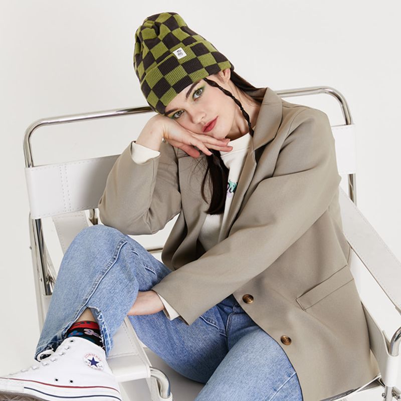 CHESS CHECK BEANIE