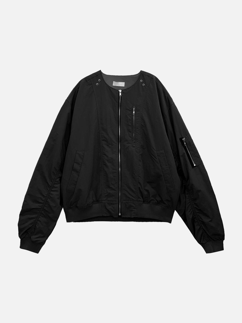  Ash MA-1 Shirring Jacket 3C