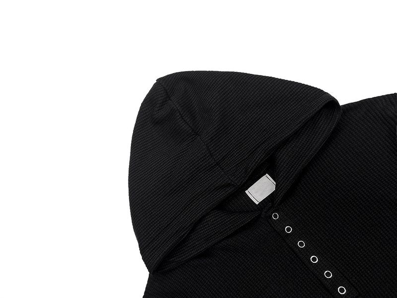 Billion Waffle Crop Hoodie