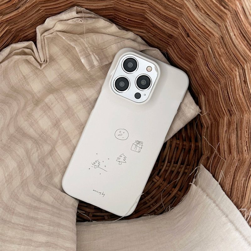 [made] simply winter (matte hard case)