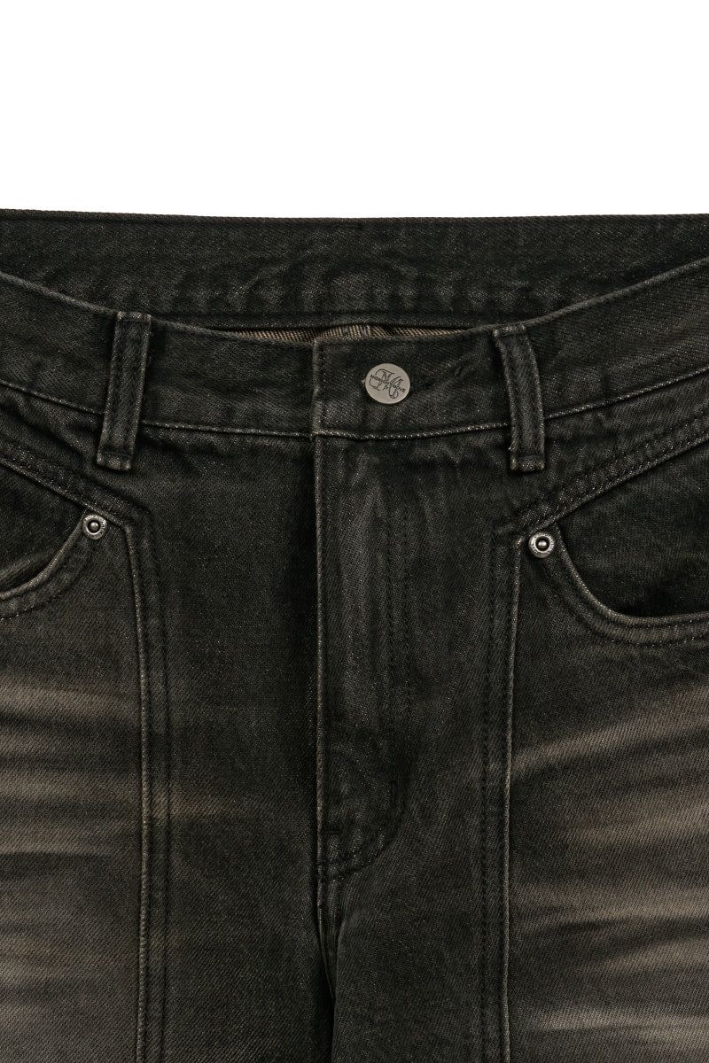 line boots cut (black)