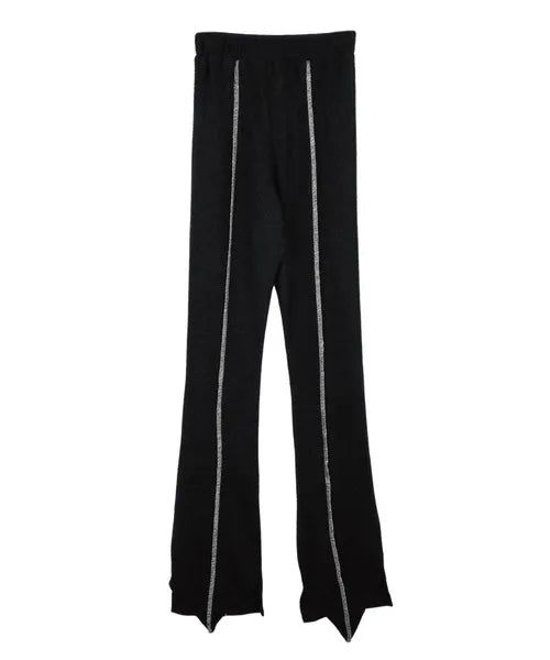 V CUT KNIT PANTS